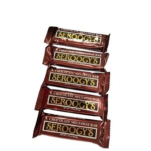 Seroogy’s Chocolate Candy Bars 5 Pack Milk Chocolate Meltaway NEW  IYKYK…